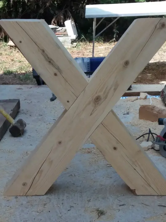 Oeuvre en bois, n° 1